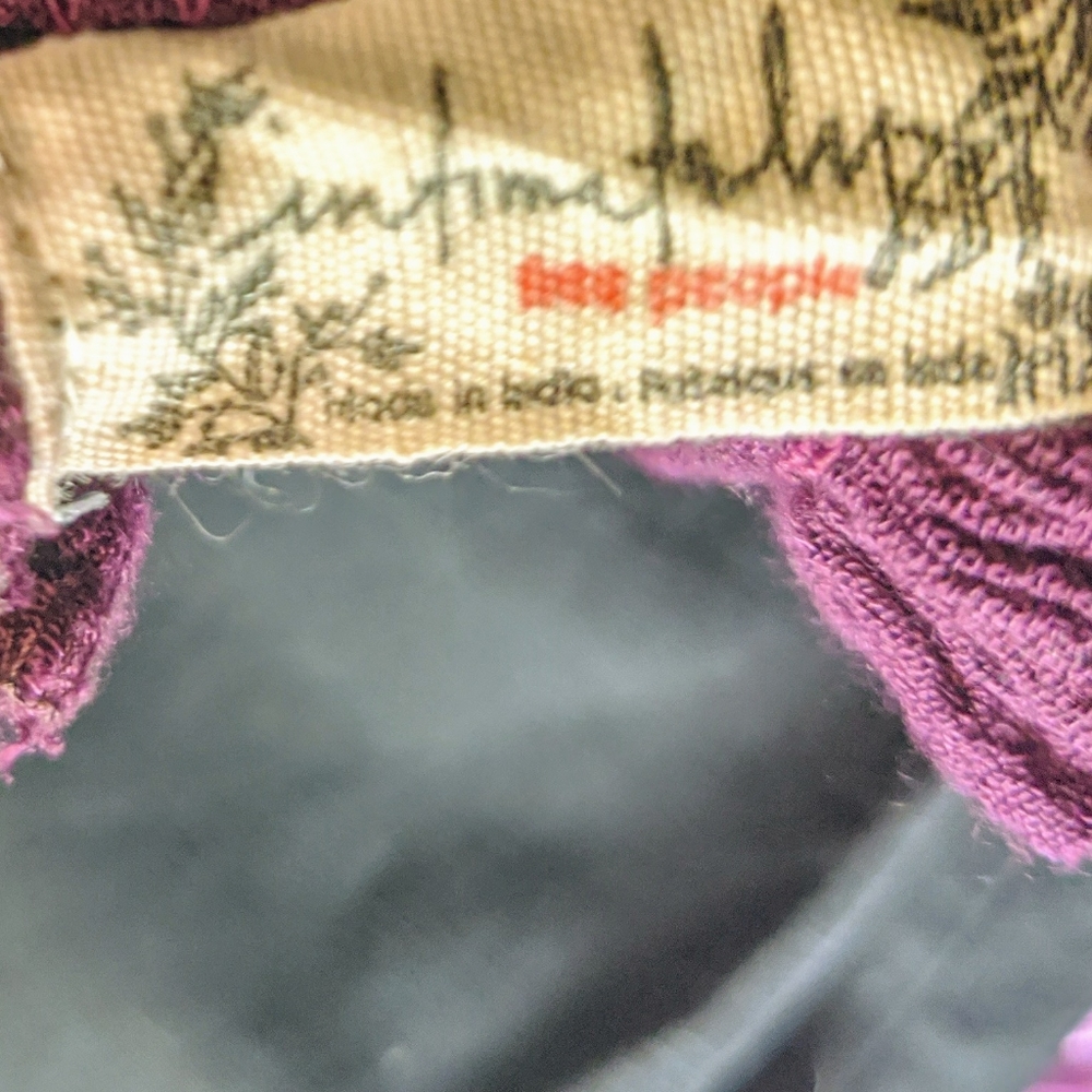 Intimately free people | purple with gold top | XS - Picture 3 of 7